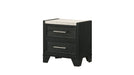 Lamar Black Wood Queen Bedroom Set