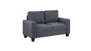 Lulu Gray Linen Blend Sofa & Loveseat Set