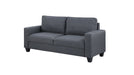 Lulu Gray Linen Blend Sofa & Loveseat Set