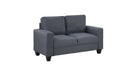 Lulu Gray Linen Blend Sofa & Loveseat Set