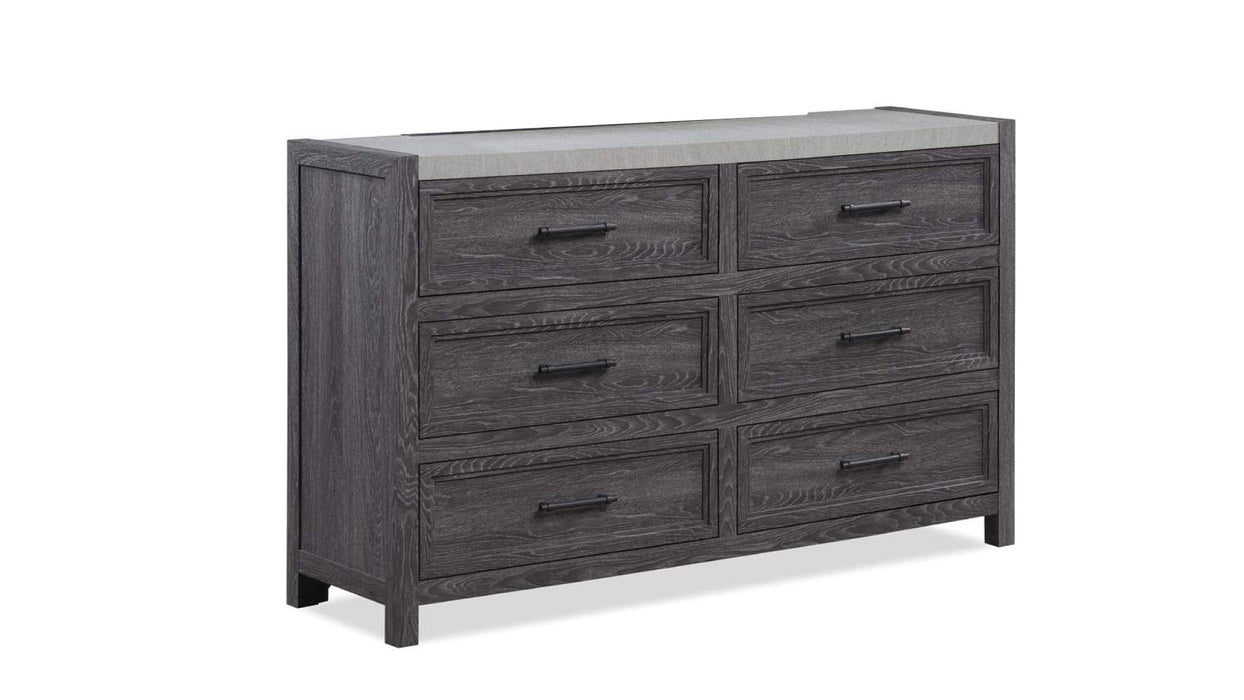 Madsen Gray Wood Queen Bedroom Set