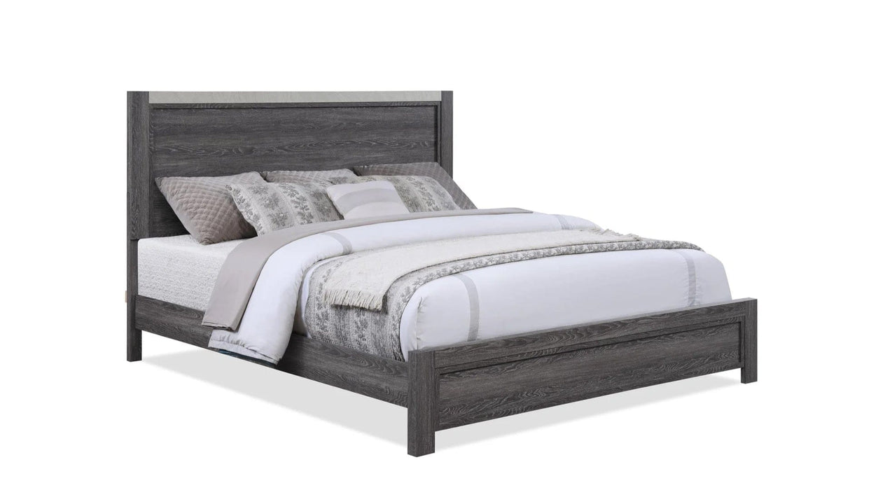Madsen Gray Wood Queen Bedroom Set