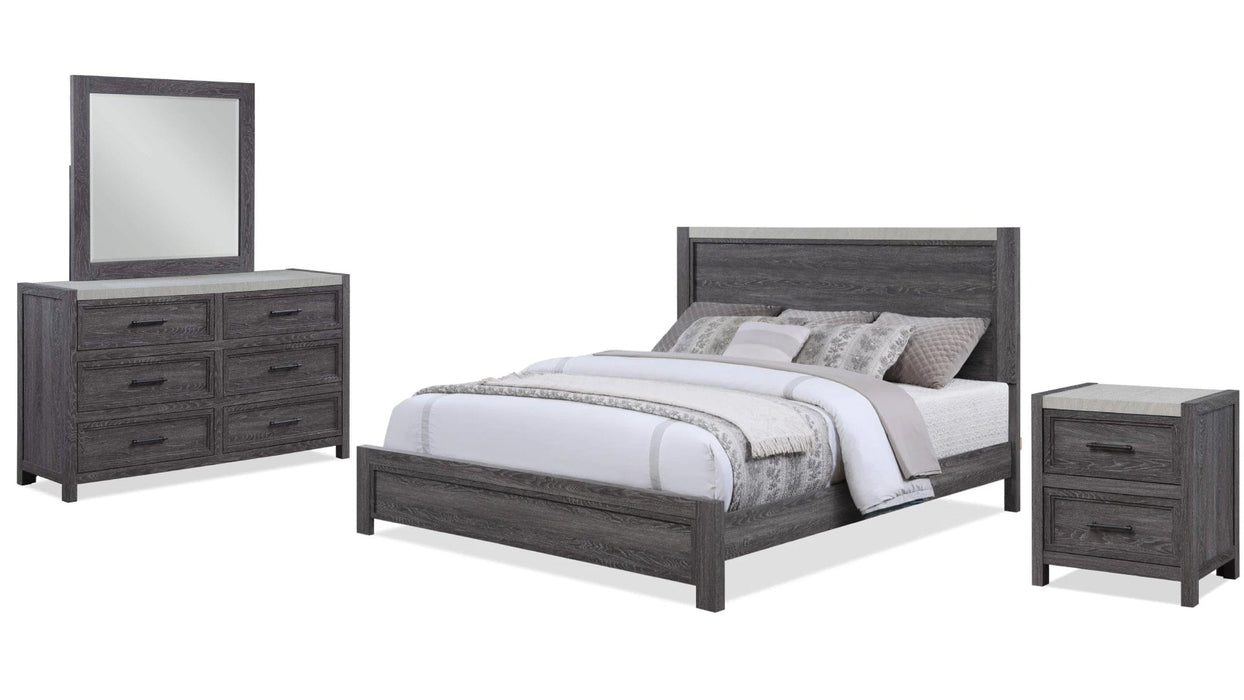 Madsen Gray Wood Queen Bedroom Set