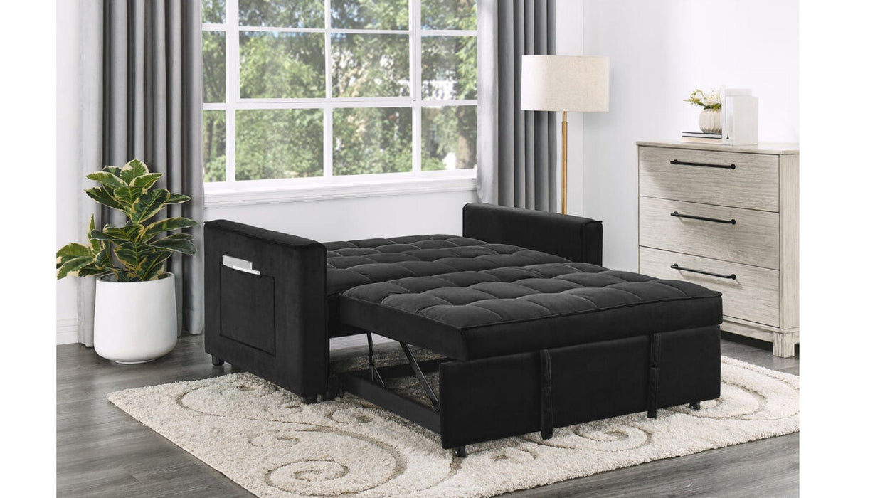 Maeve Black Fabric Futon