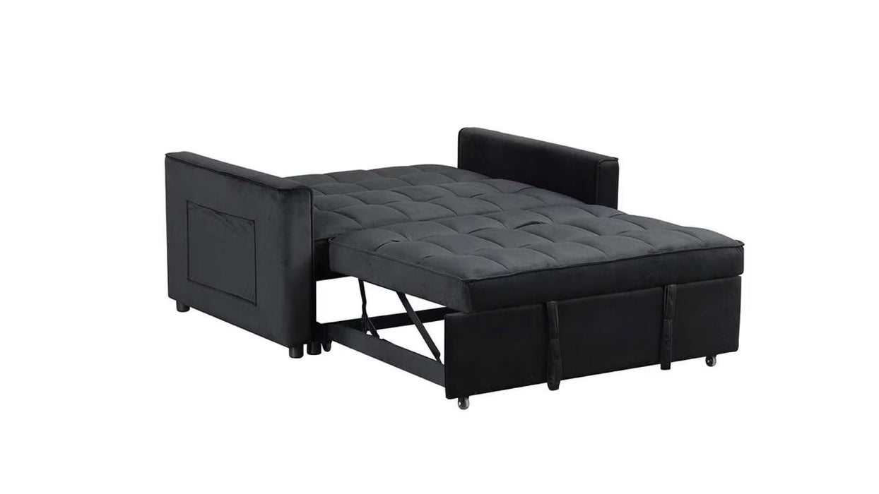 Maeve Black Fabric Futon
