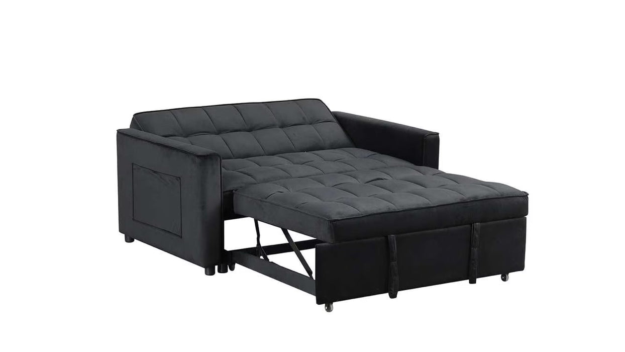 Maeve Black Fabric Futon