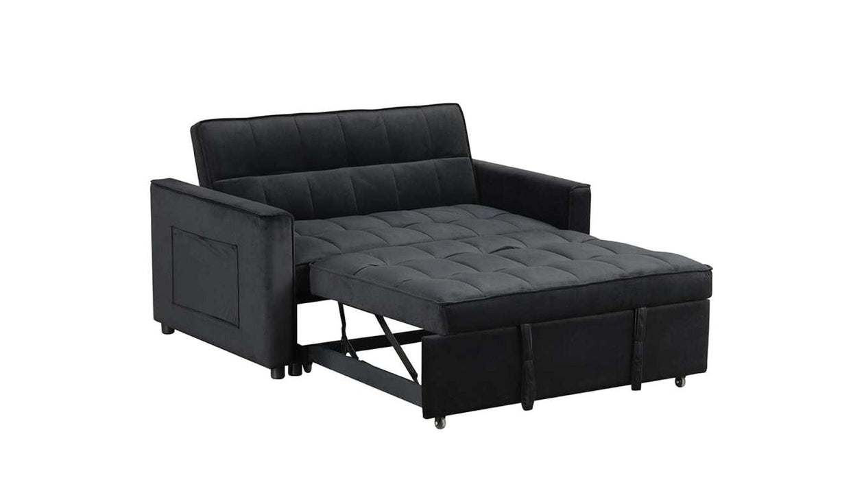 Maeve Black Fabric Futon