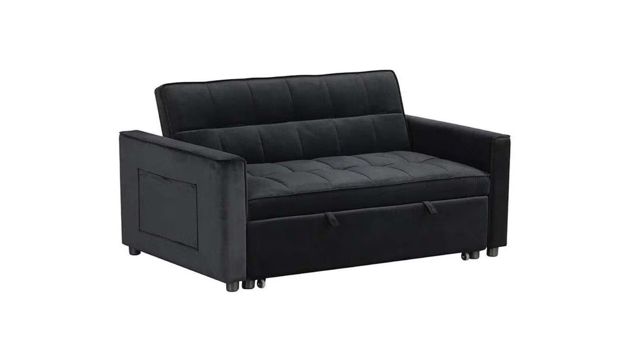 Maeve Black Fabric Futon