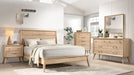Marrin Brown Wood Queen Bedroom Set