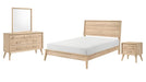 Marrin Brown Wood Queen Bedroom Set