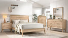 Marrin Brown Wood Queen Bedroom Set