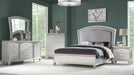 Maverick Platinum Wood And Upholstered Queen Bedroom Set