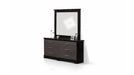 Maxim Black Wood Queen Bedroom Set