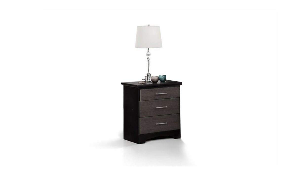 Maxim Gray Wood California King Bedroom Set