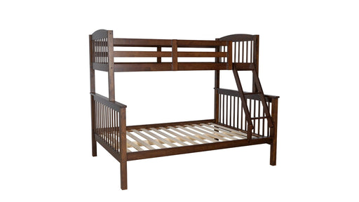 Powell Spader Brown Wood Twin Over Full Bunk Bed