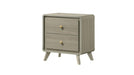 Rainier Gray Wood And Upholstered Queen Bedroom Set