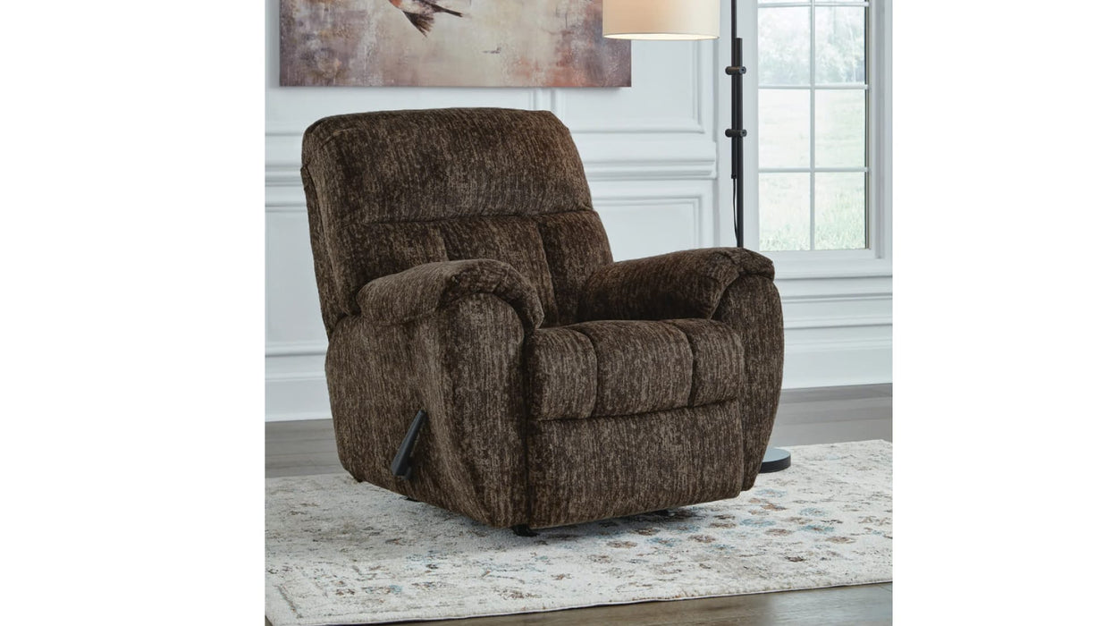 Rampant Brown Fabric Recliner