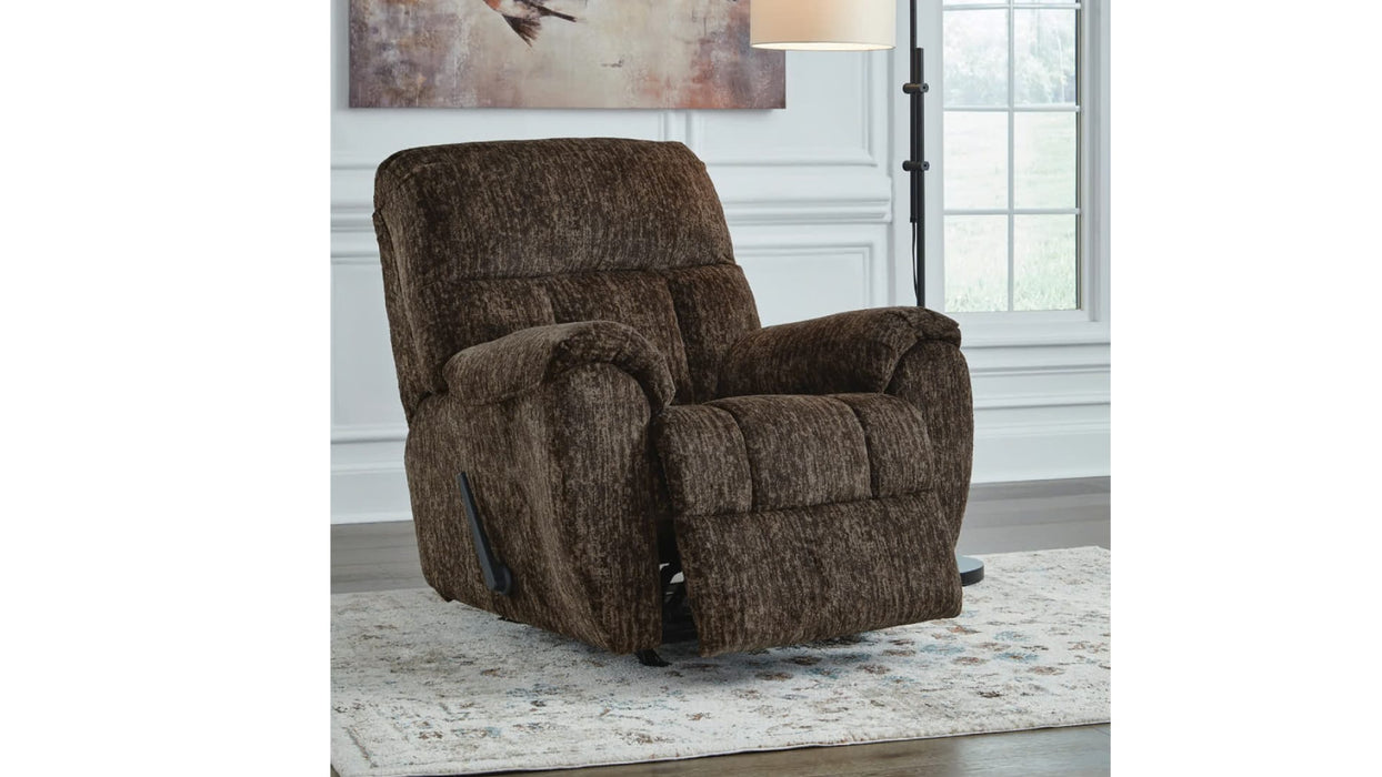 Rampant Brown Fabric Recliner