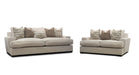 Renegade Beige Fabric Sofa & Loveseat Set