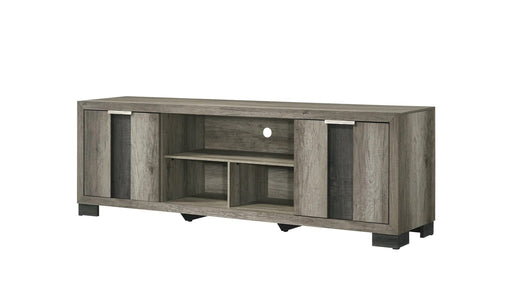 Rengley Gray Wood TV Stand