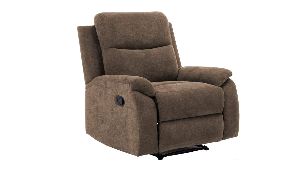Ronald Dual Reclining Brown Fabric 3pc Set