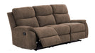 Ronald Dual Reclining Brown Fabric 3pc Set