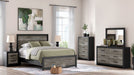 Ryderton Black Wood Queen Bedroom Set