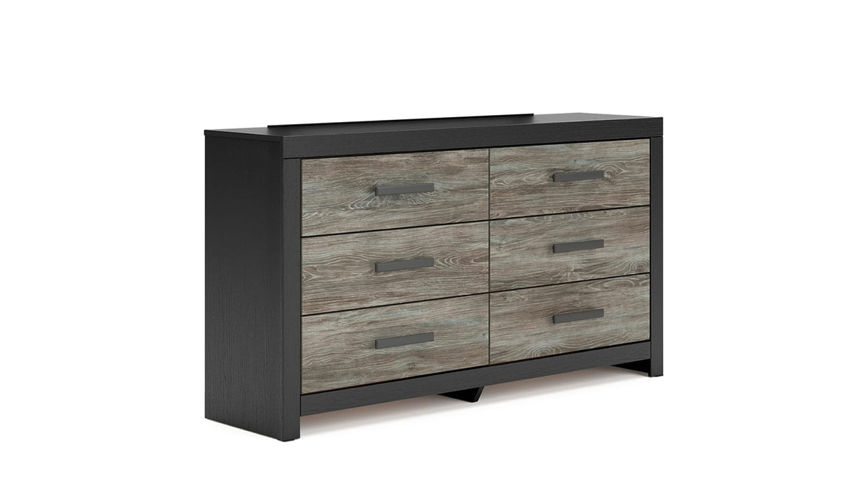 Ryderton Black Wood Queen Bedroom Set