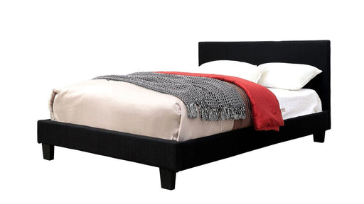Sims Black Linen Blend Full Bed