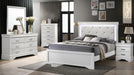 Sophie White Wood Twin Bed