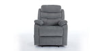 Steph Gray Fabric Recliner