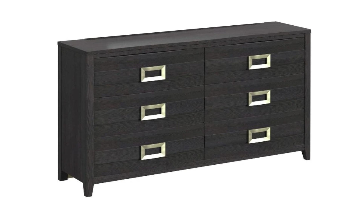 Tobias Black Wood Queen Bedroom Set