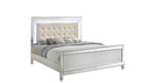 Valentino White Wood And Upholstered Queen Bedroom Set