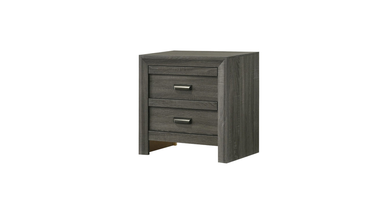 Valor Gray Wood Queen Bedroom Set