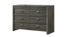 Valor Gray Wood Queen Bedroom Set