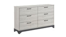 Westport Beige Wood And Upholstered Queen Bedroom Set