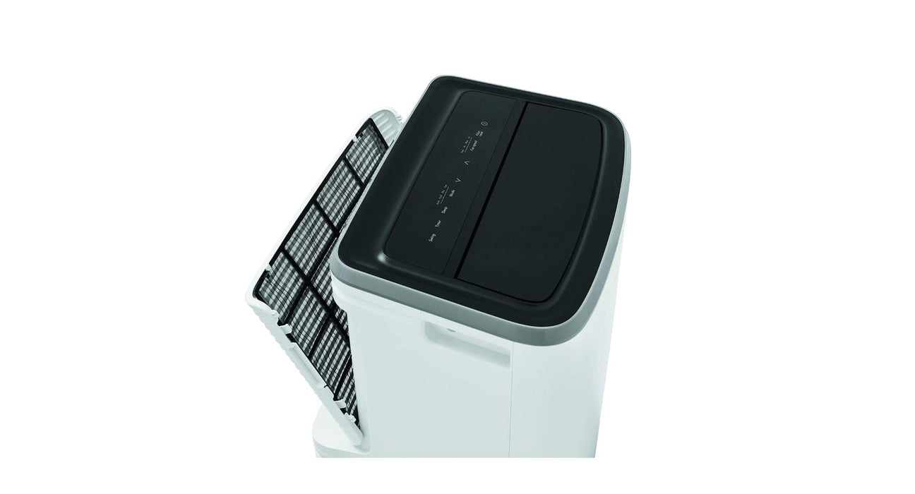 White Metal & Plastic Air Conditioner