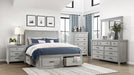 Willowbrook Gray Wood Queen Bedroom Set