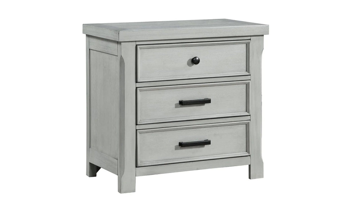 Willowbrook Gray Wood Queen Bedroom Set