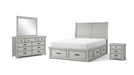 Willowbrook Gray Wood Queen Bedroom Set