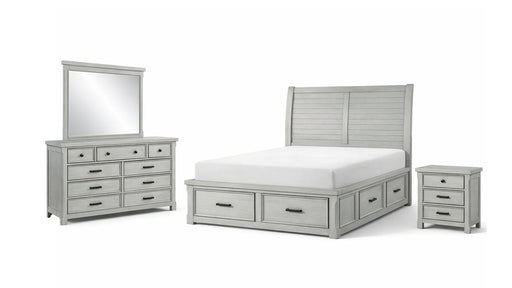 Willowbrook Gray Wood Queen Bedroom Set