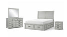 Willowbrook Gray Wood Queen Bedroom Set