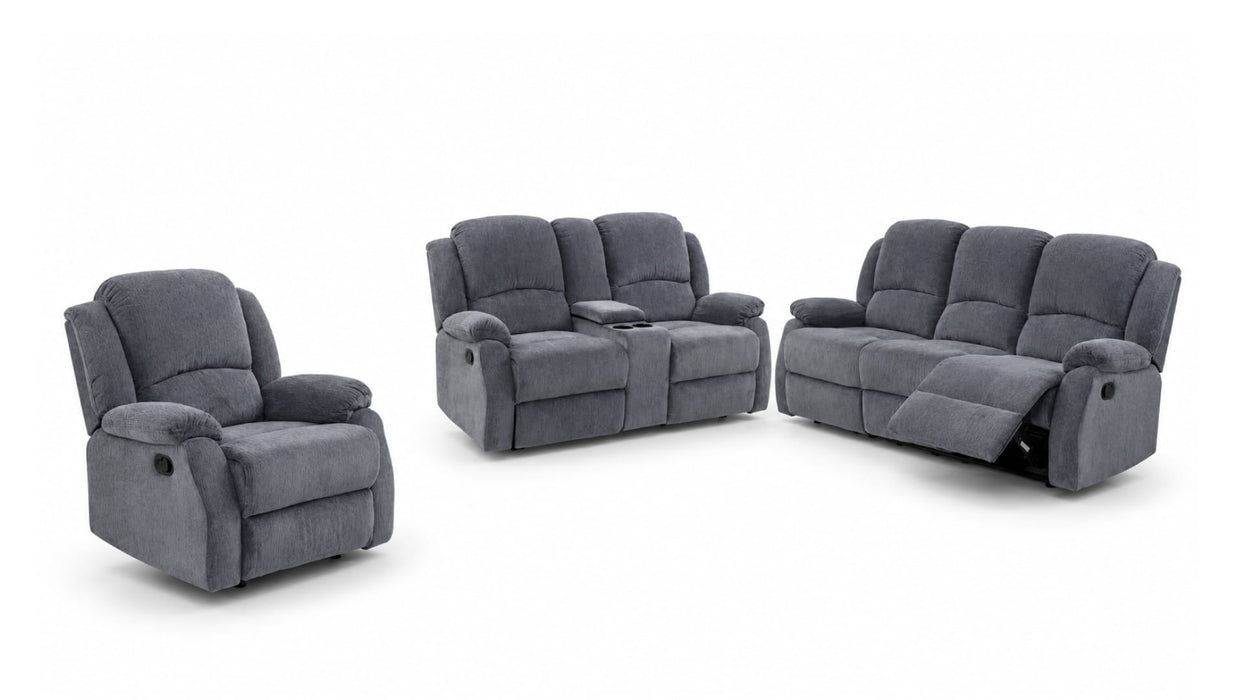 Wilson Gray Fabric 3pc Set