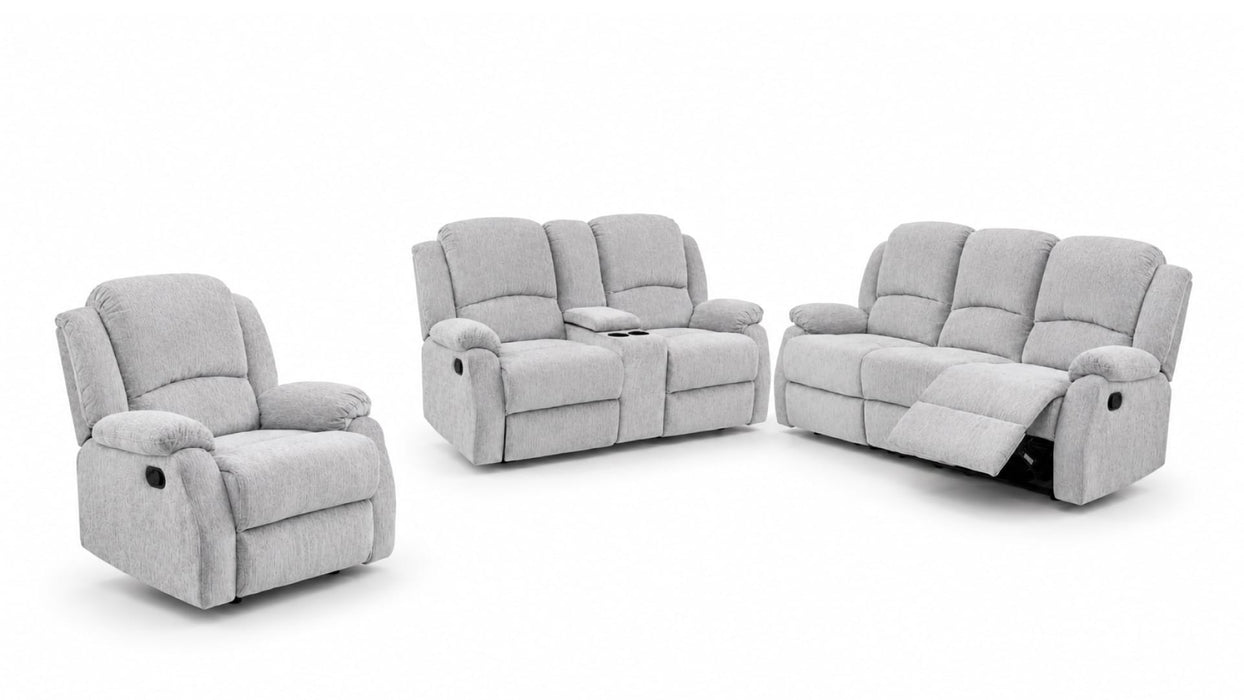 Wilson Gray Fabric 3pc Set