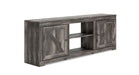 Wynnlow Gray Wood TV Stand