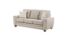 Zander Beige Chenille Sofa & Loveseat Set