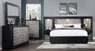 Astoria Black Wood Queen Bed