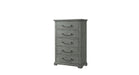 Beach House Gray Wood Chest Of Drawers