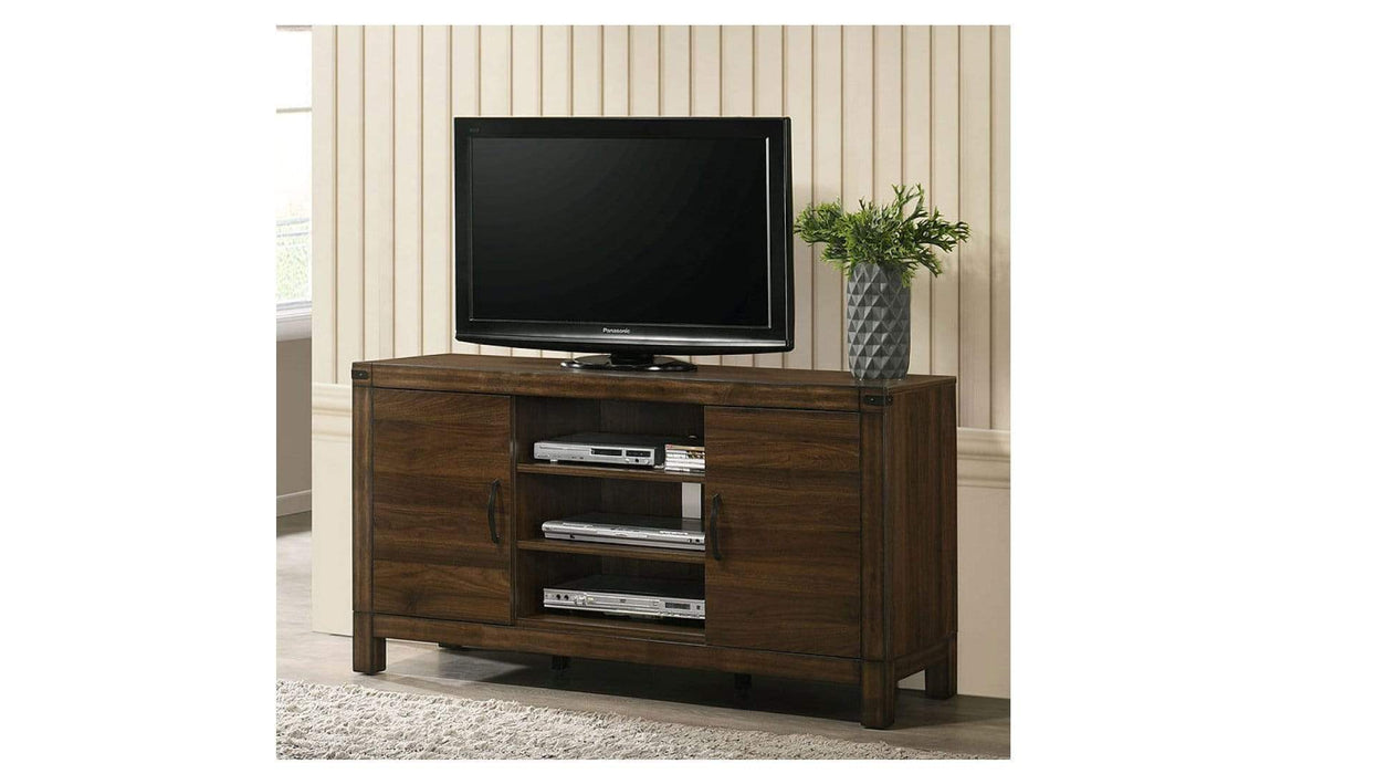 Belmont Brown Wood TV Stand
