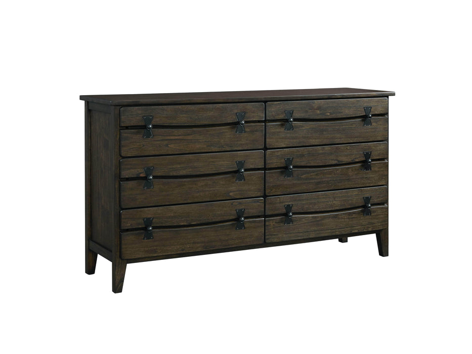 Big Sur Brown Wood Dresser